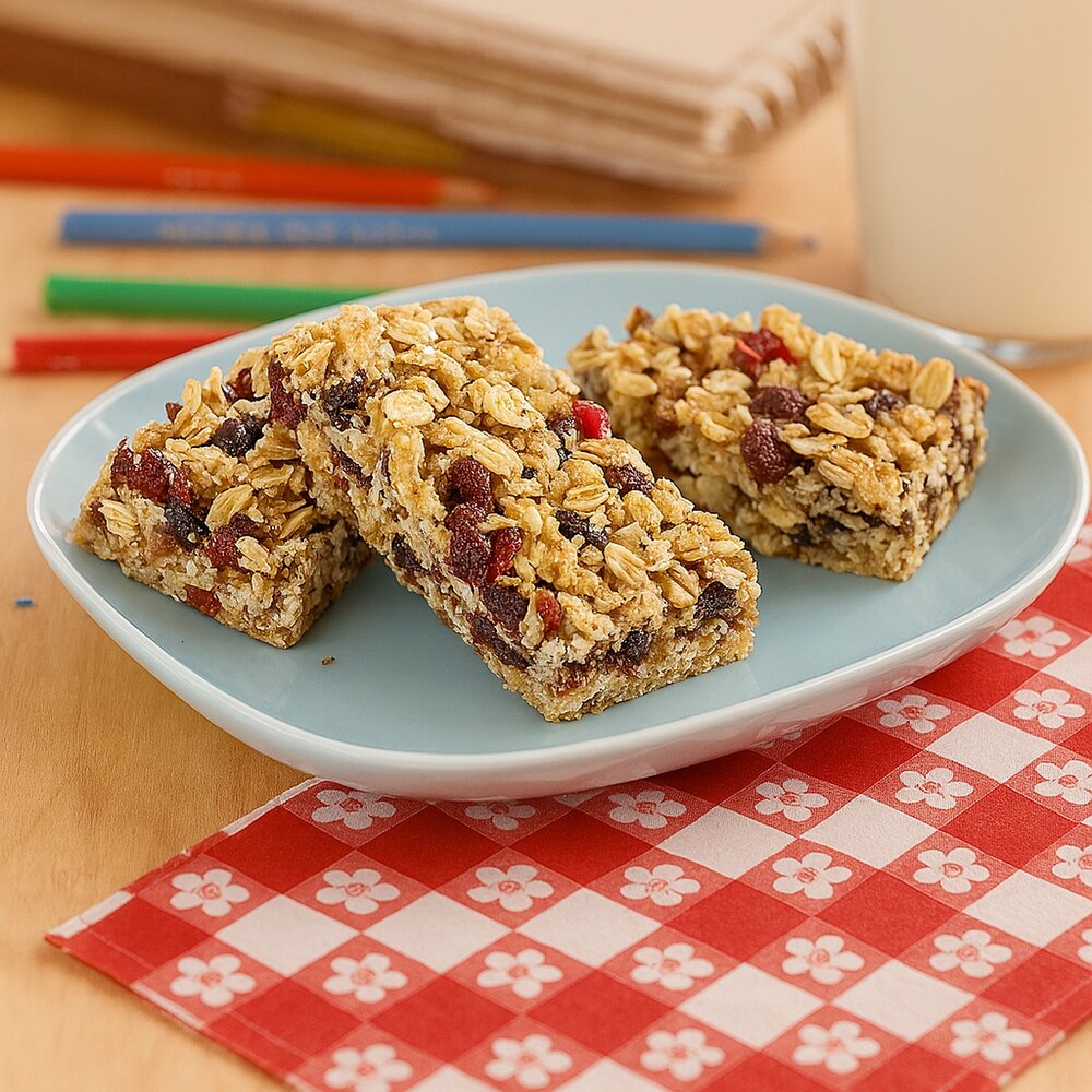 Chewy Fruit &amp; Nut Bars