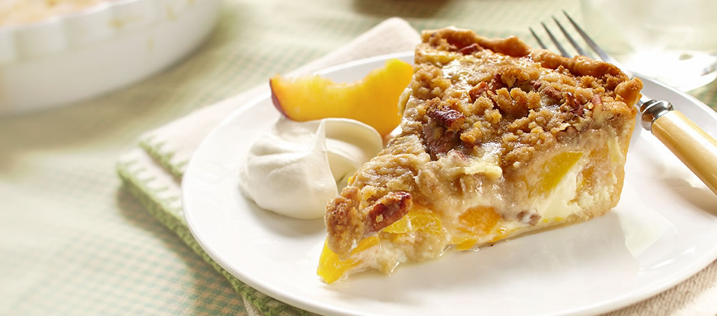 Dutch Peach Pie